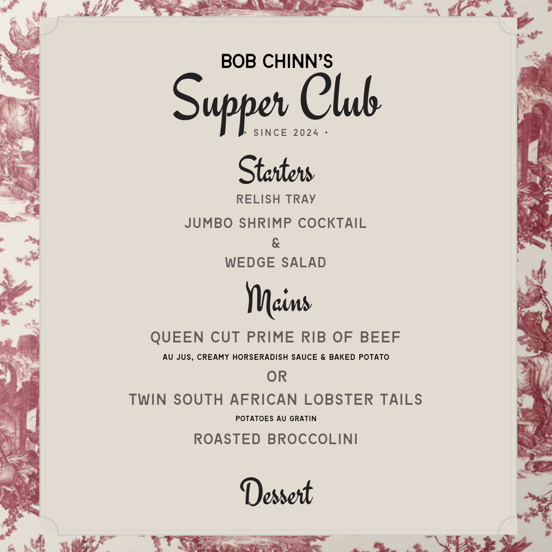 Supper Club Dinner Ticket